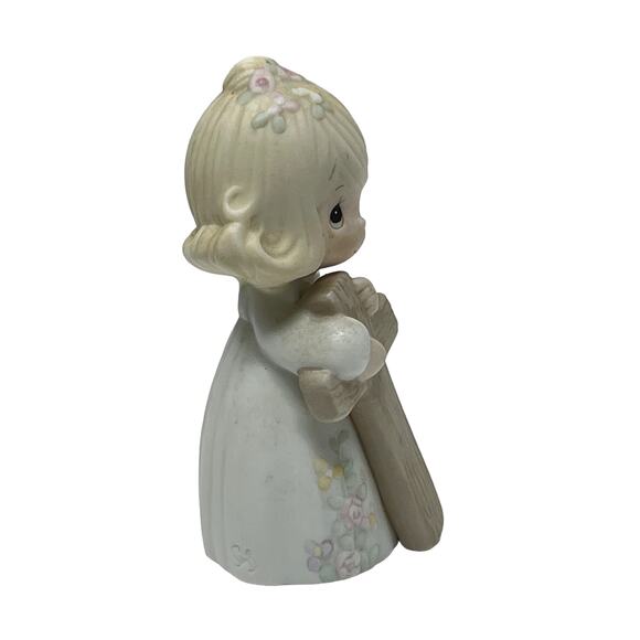 Enesco Figurine #522953 "I Believe in the Old Rugged Cross" 1989 - Picture 4 of 9